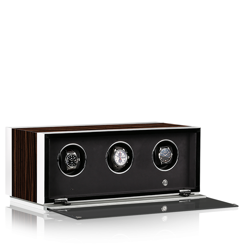 Chronovision Uhrenbeweger Ambiance III White Silk Matt Ebony Silk Matt 70050-150.18.12