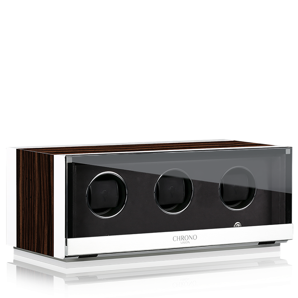 Chronovision Uhrenbeweger Ambiance III White Silk Matt Ebony Silk Matt 70050-150.18.12