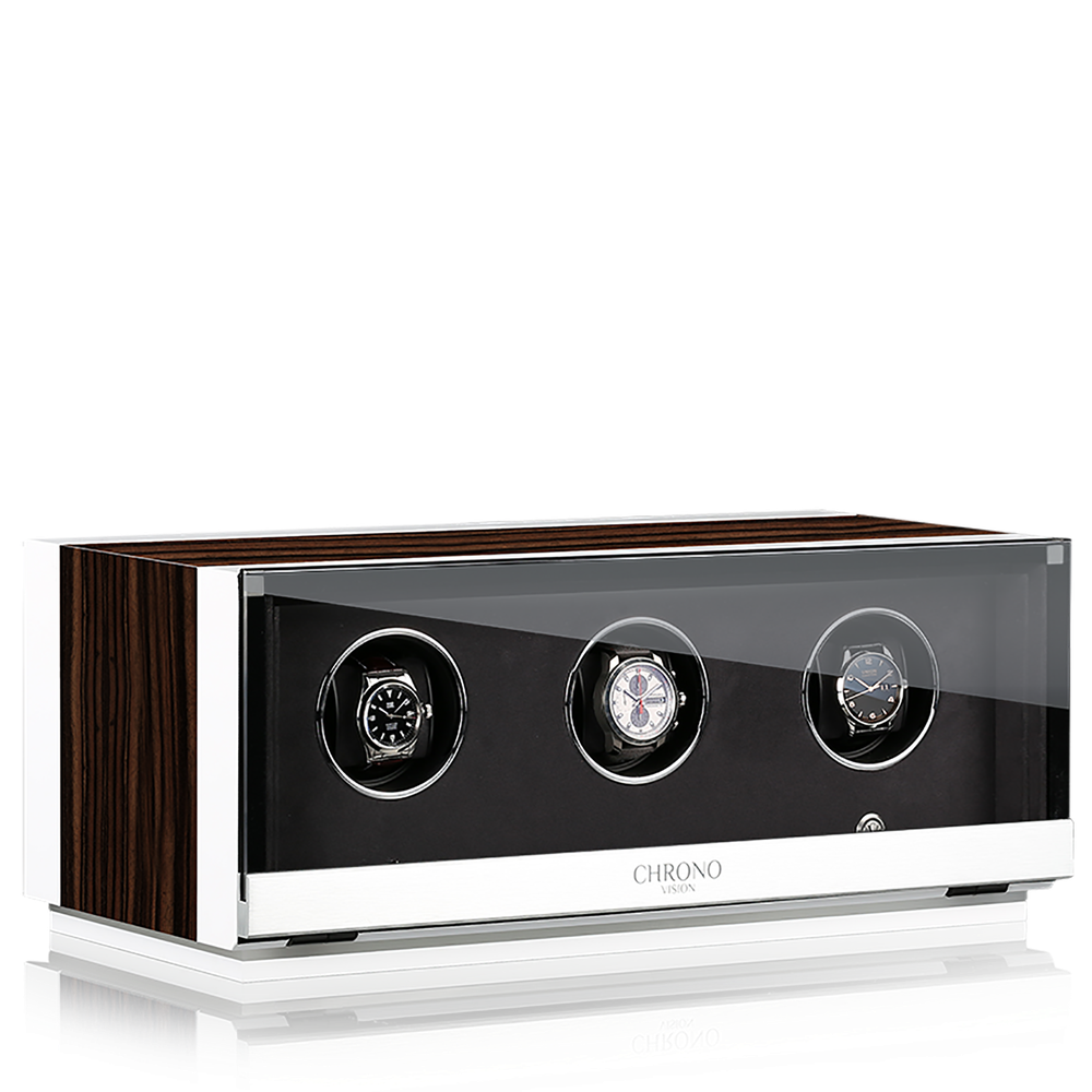 Chronovision Uhrenbeweger Ambiance III White Silk Matt Ebony Silk Matt 70050-150.18.12