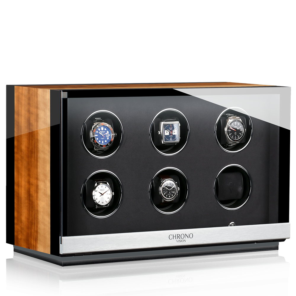 Chronovision Uhrenbeweger Ambiance VI Black High Gloss Aurosso High Gloss 70050-152.112.11