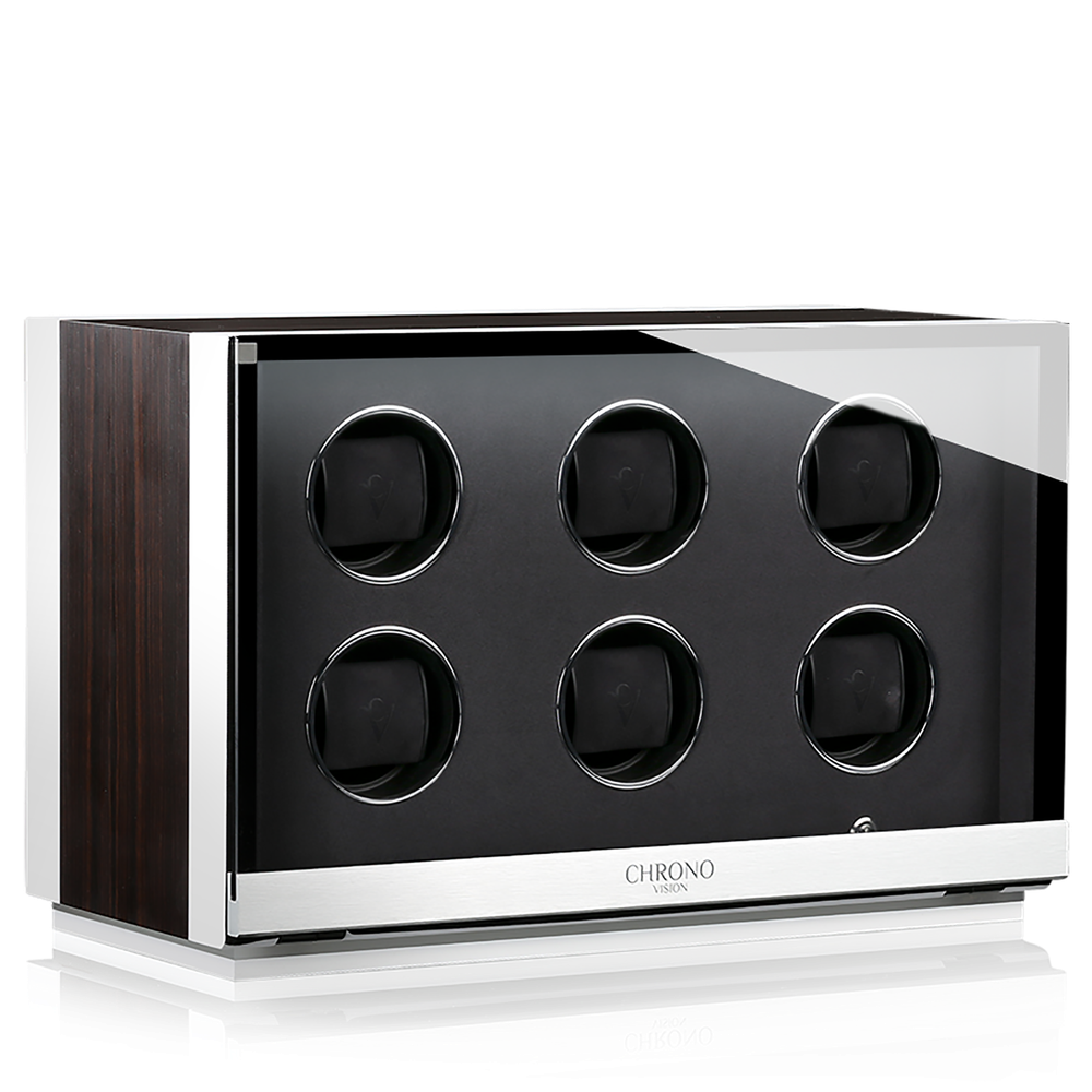 Chronovision Uhrenbeweger Ambiance VI White Silk Matt Ebony Silk Matt 70050-152.18.12