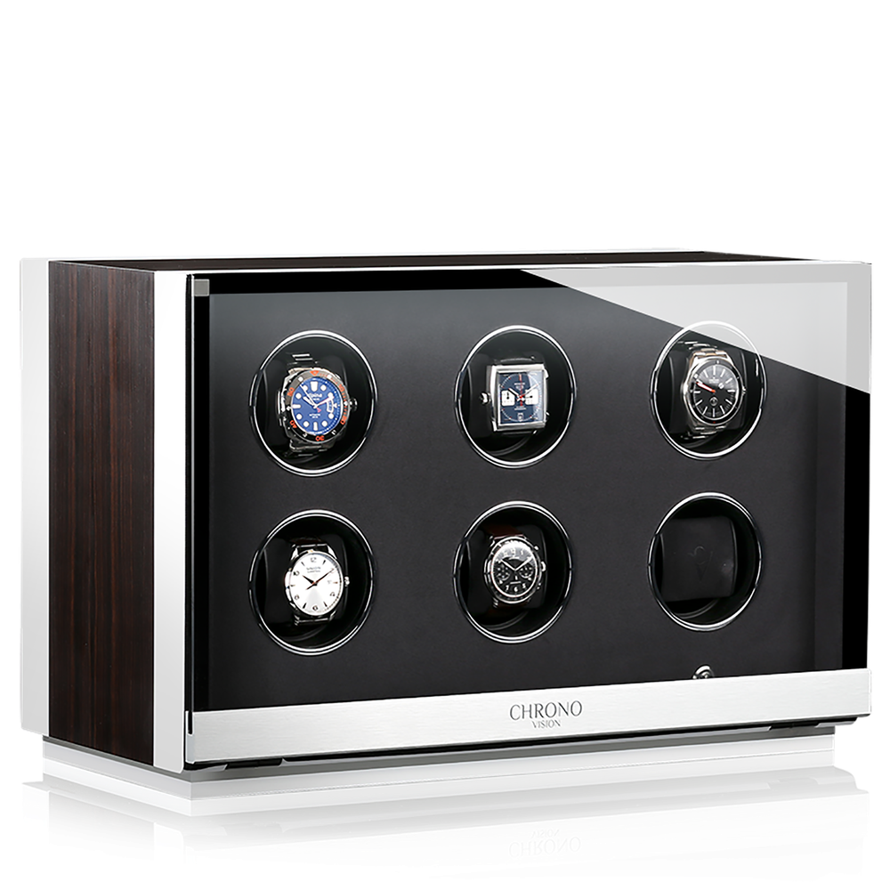 Chronovision Uhrenbeweger Ambiance VI White Silk Matt Ebony Silk Matt 70050-152.18.12