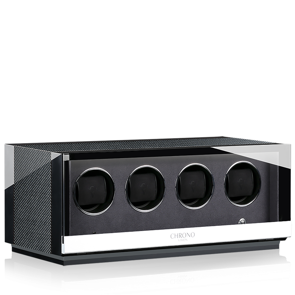 Chronovision Uhrenbeweger Ambiance IV Black High Gloss Carbon Lacquer 70050-151.17.11