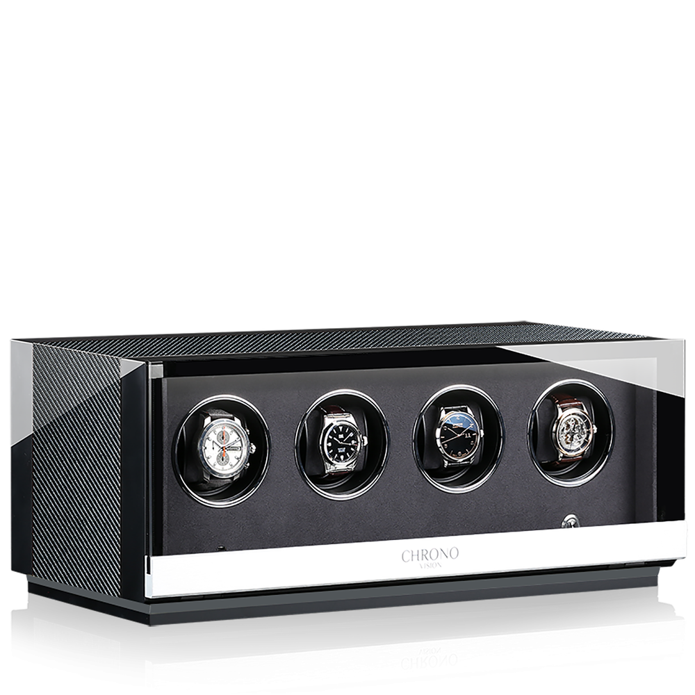 Chronovision Uhrenbeweger Ambiance IV Black High Gloss Carbon Lacquer 70050-151.17.11