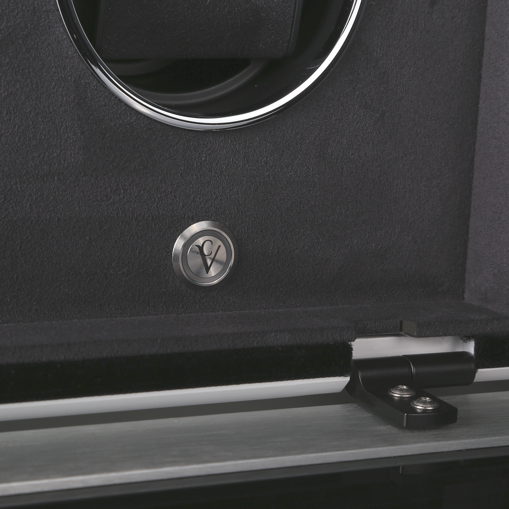 Chronovision Uhrenbeweger Ambiance IV White Silk Matt Ebony Silk Matt 70050-151.18.12