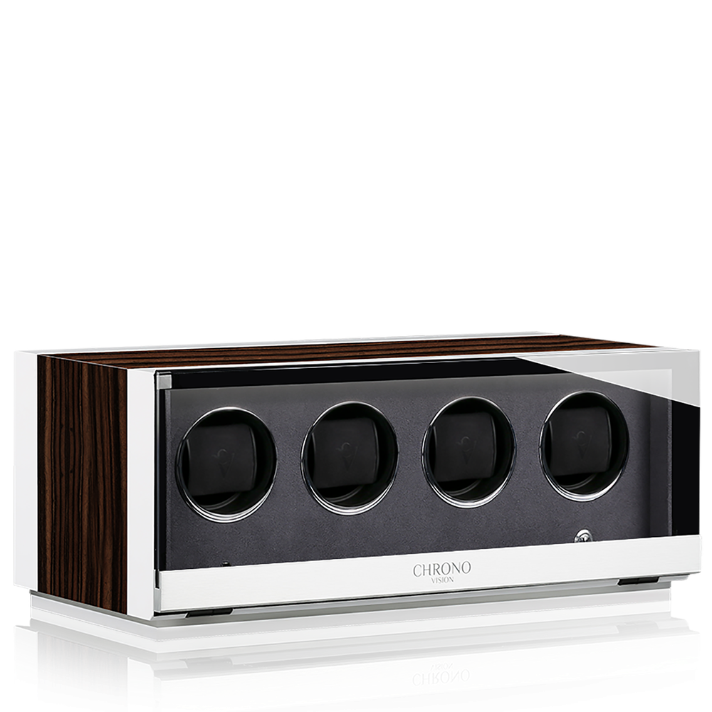 Chronovision Uhrenbeweger Ambiance IV White Silk Matt Ebony Silk Matt 70050-151.18.12