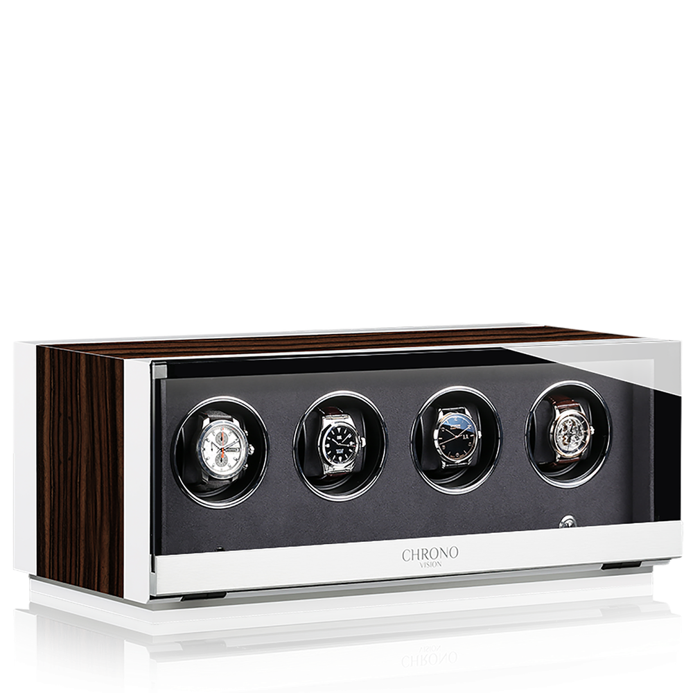 Chronovision Uhrenbeweger Ambiance IV White Silk Matt Ebony Silk Matt 70050-151.18.12