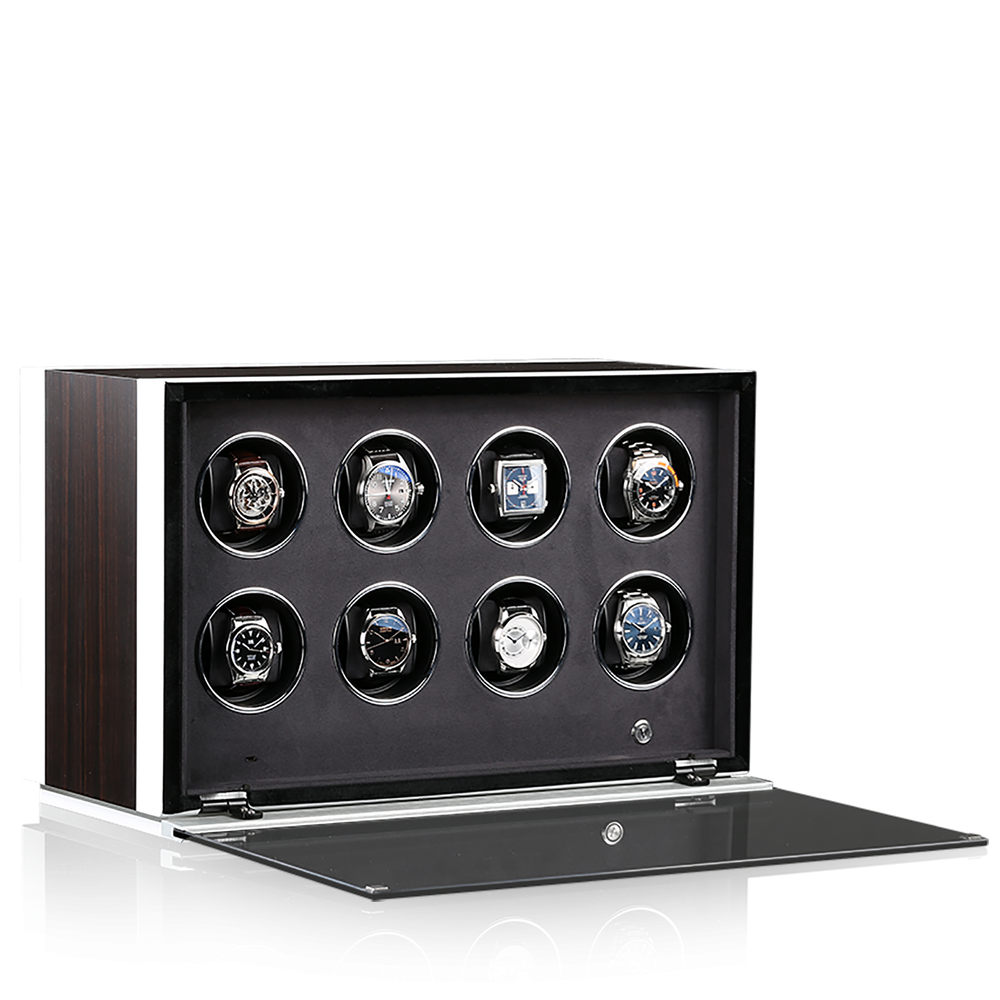 Chronovision Uhrenbeweger Ambiance VIII White Silk Matt Ebony Silk Matt 70050-153.18.12