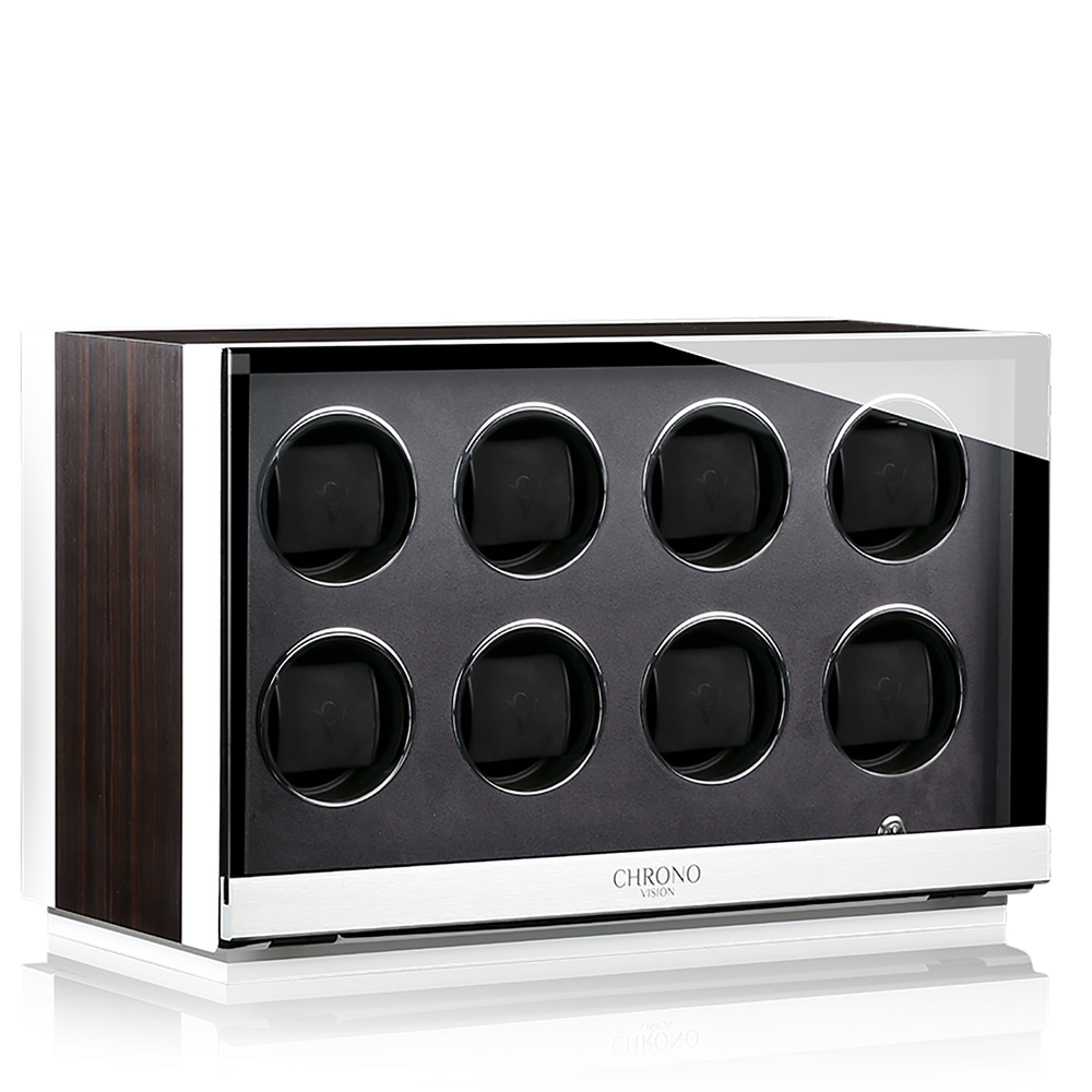 Chronovision Uhrenbeweger Ambiance VIII White Silk Matt Ebony Silk Matt 70050-153.18.12