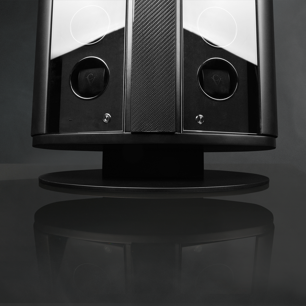 Chronovision Uhrenbeweger Prestige Carbon Lacquer Black Silk Matt 70050-180.10.17