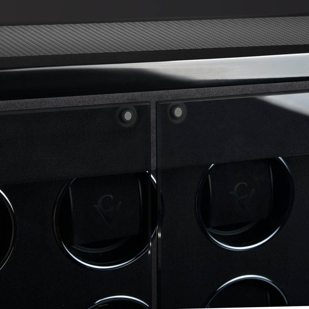 Chronovision Uhrenbeweger Ambiance XII Black High Gloss Carbon Lacquer 70050-154.17.11