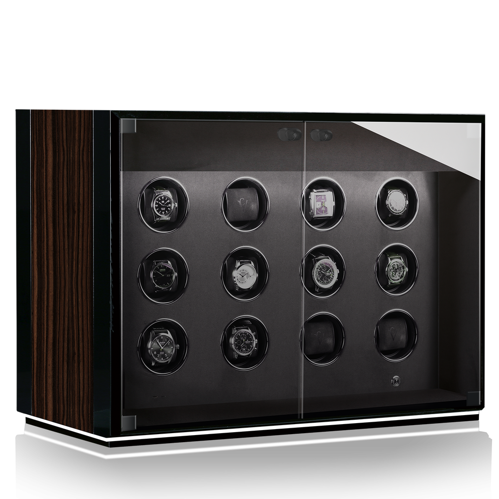 Chronovision Uhrenbeweger Ambiance XII Black Silk Matt Ebony Silk Matt 70050-154.18.10