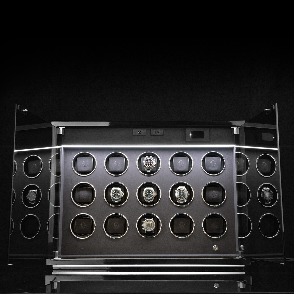 Chronovision Uhrenbeweger Ambiance XV Guard Black High Gloss Aurosso High Gloss 70050-157.112.11