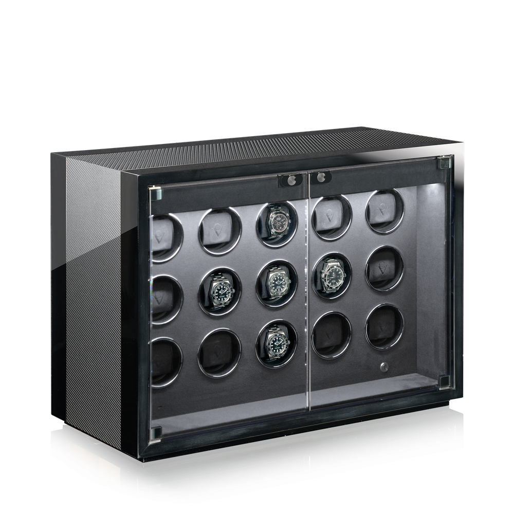 Chronovision Uhrenbeweger Ambiance XV Guard Black High Gloss Carbon Lacquer 70050-157.17.11