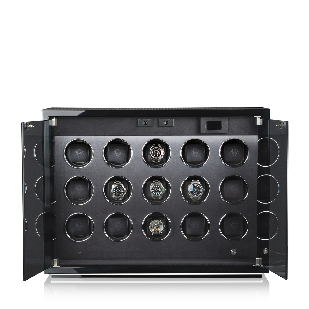 Chronovision Uhrenbeweger Ambiance XV Guard Black High Gloss Carbon Lacquer 70050-157.17.11