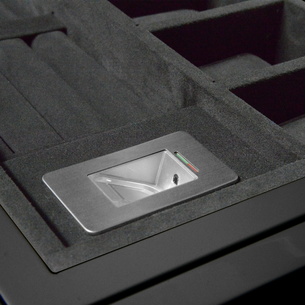 Chronovision Uhrenbeweger Empire Guard Black Silk Matt Carbon Lacquer 70050-104.17.10