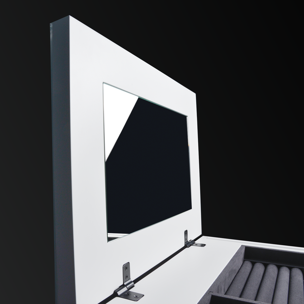 Chronovision Uhrenbeweger Empire White High Gloss Carbon Lacquer 70050-102.17.13