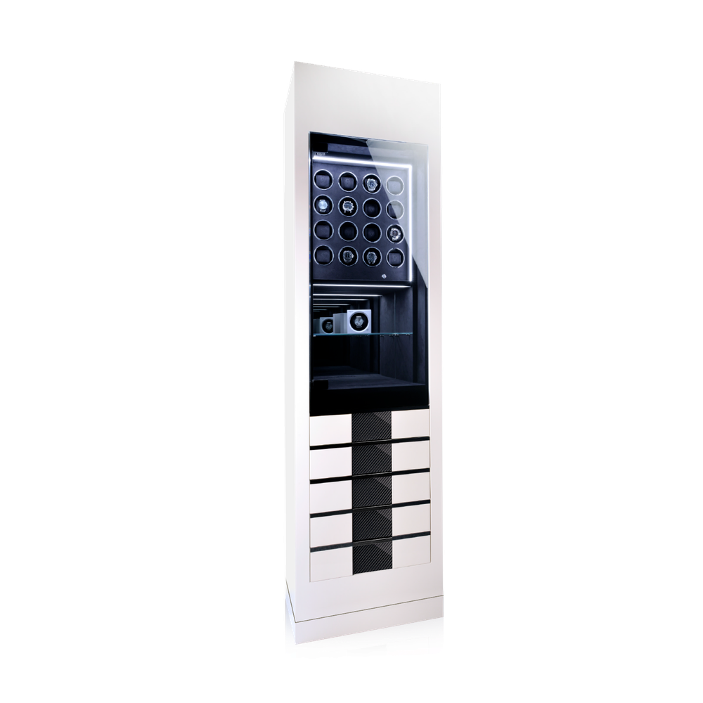 Chronovision Uhrenbeweger Momentum 16 White High Gloss 70050-170.13