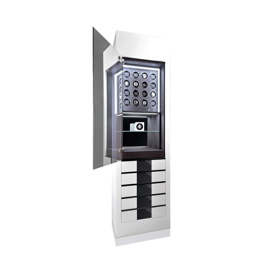 Chronovision Uhrenbeweger Momentum 16 White High Gloss 70050-170.13