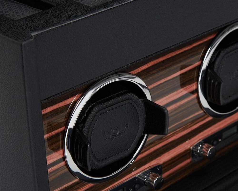 Wolf Roadster Triple Watch Winder with Storage 457356