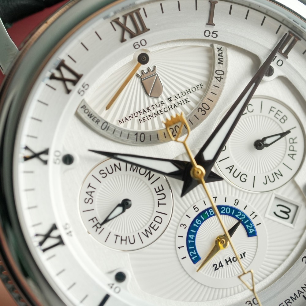 Waldhoff Multimatic Diamond Silver 03A - 42.5mm