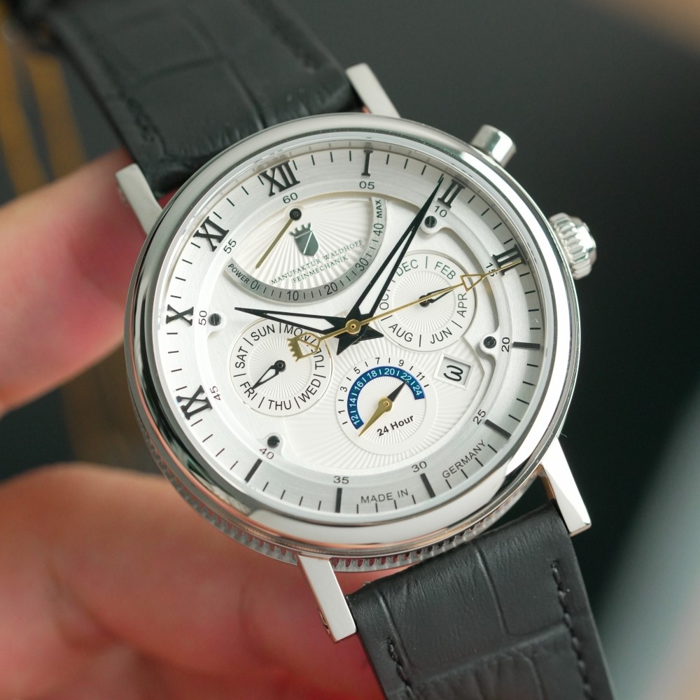 Waldhoff Multimatic Diamond Silver 03A - 42.5mm