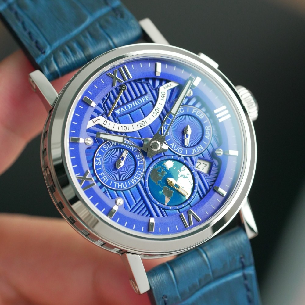Waldhoff Multimatic II Royal Blue - 41mm