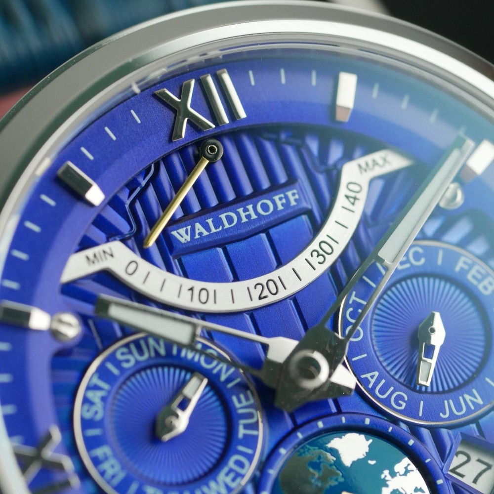 Waldhoff Multimatic II Royal Blue - 41mm
