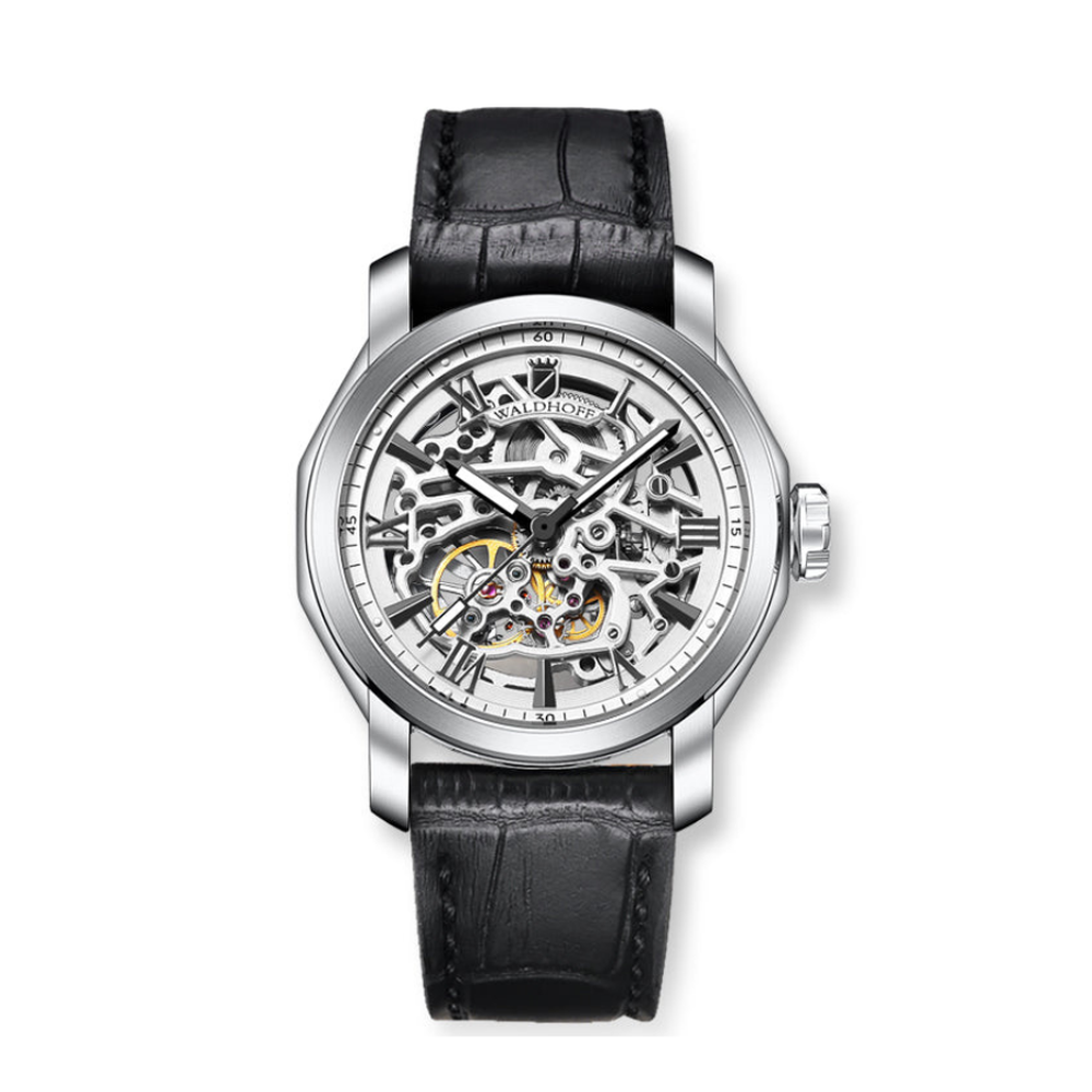 Waldhoff Republic II Diamond Silver 24A - 41mm