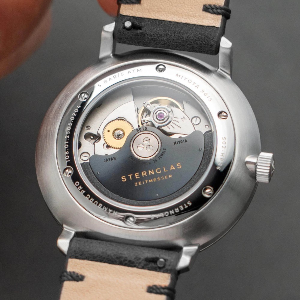 Sternglas Hamburg Pro Automatik Alabaster Stainless Steel S02-HP26-ME08 - 42mm