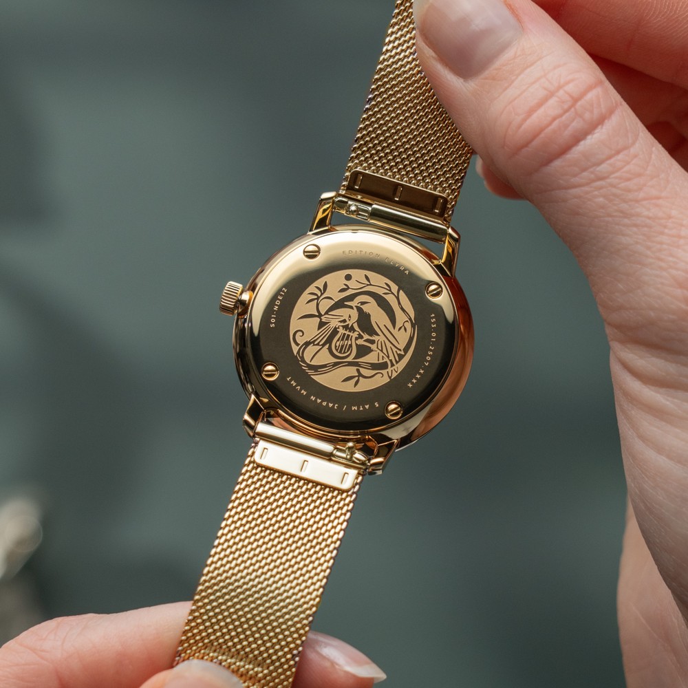 Sternglas Naos XS Edition Elyra Gold Milanaise S01-NDE12-MI07 - 33mm