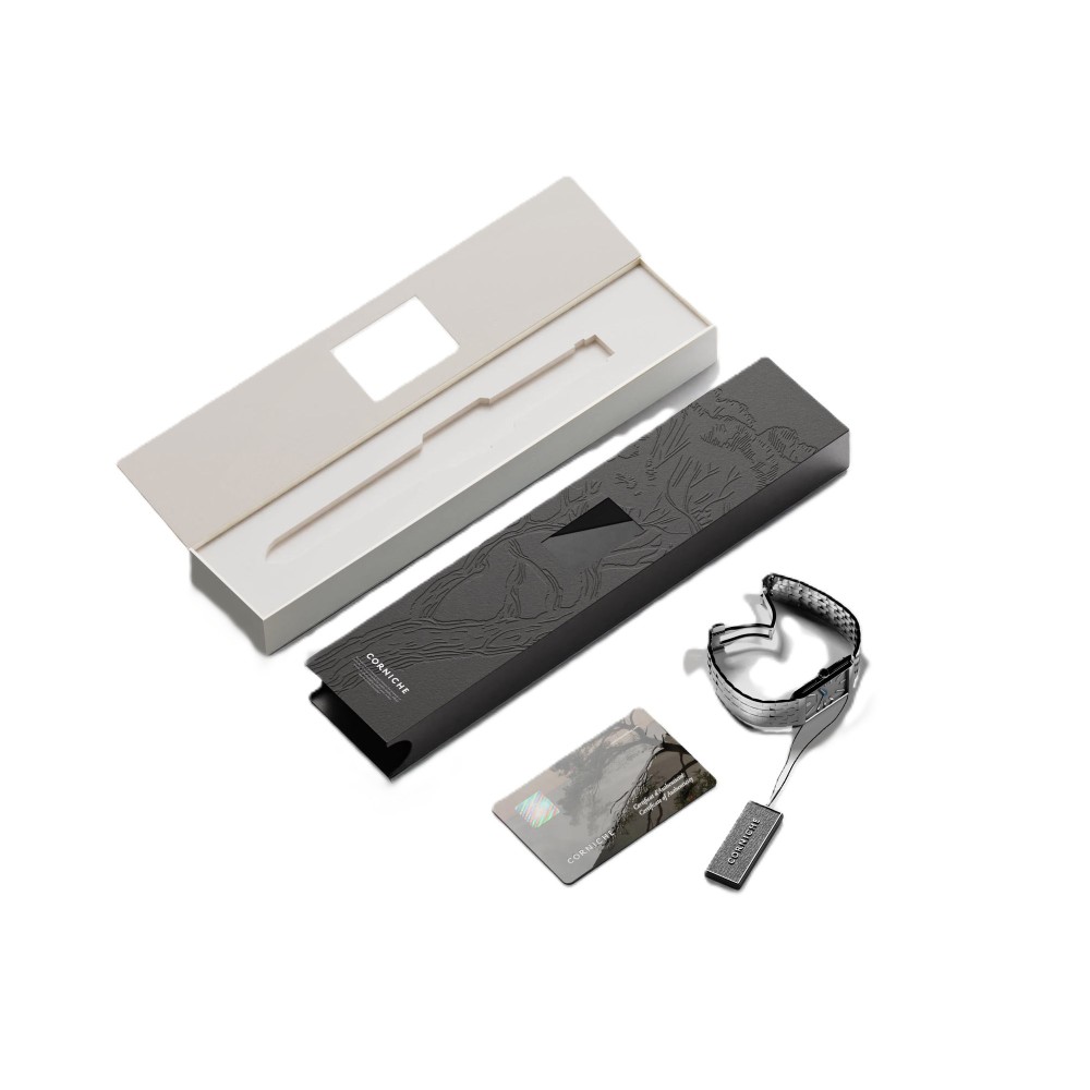 Corniche Visionnaire Stainless Steel On Bracelet - 24 x 39.5mm