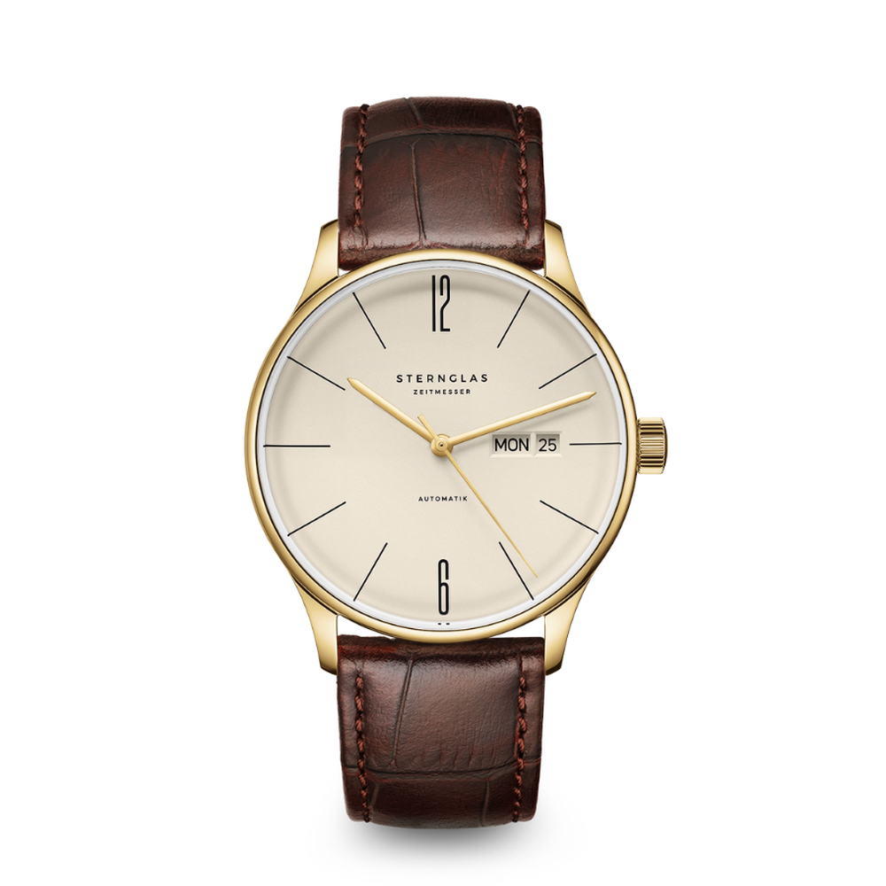 Sternglas Berlin Automatik Sepia Gold S02-BE14-HE01 - 38mm