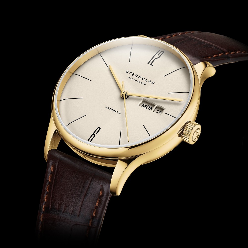 Sternglas Berlin Automatik Sepia Gold S02-BE14-HE01 - 38mm