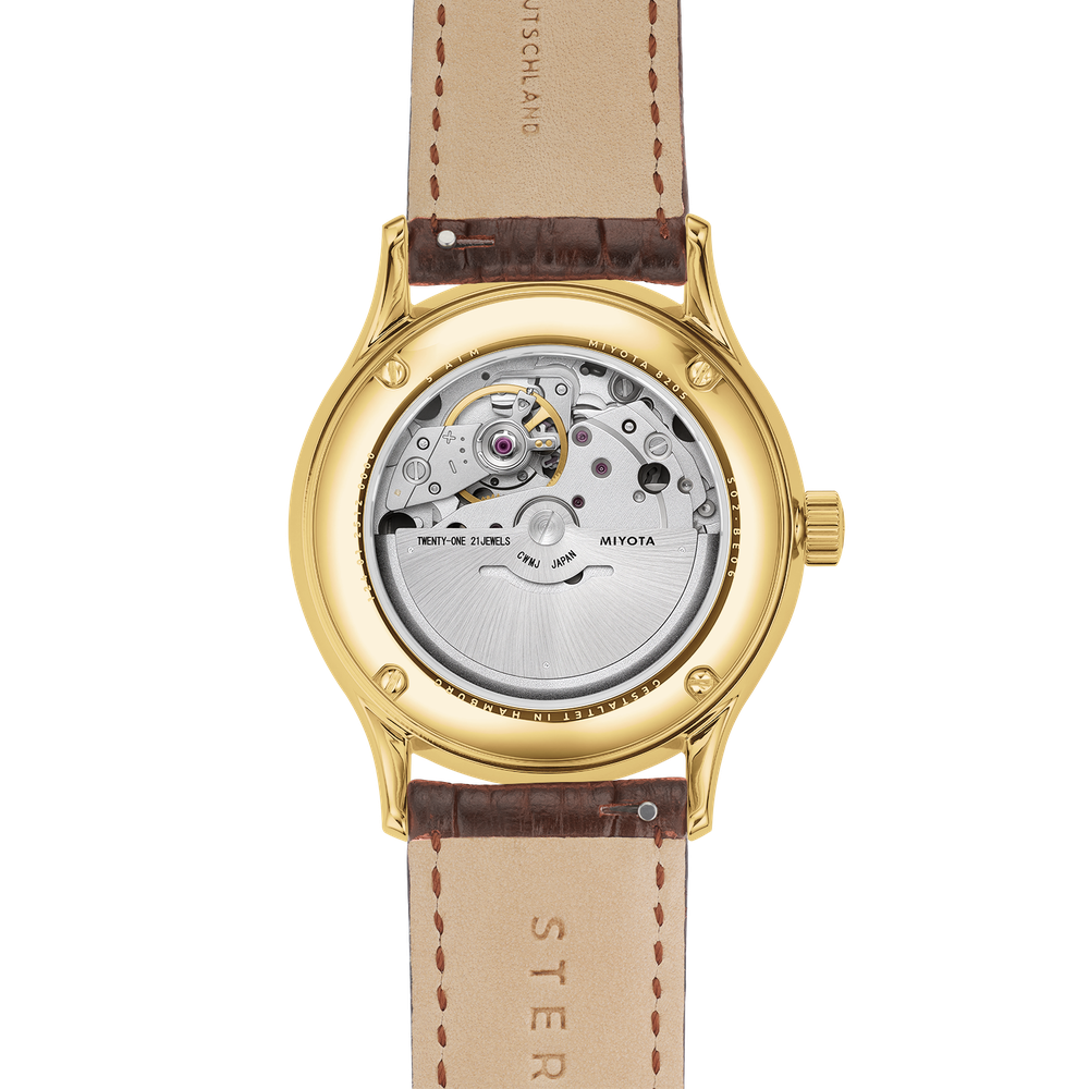 Sternglas Berlin Automatik Sepia Gold S02-BE14-HE01 - 38mm