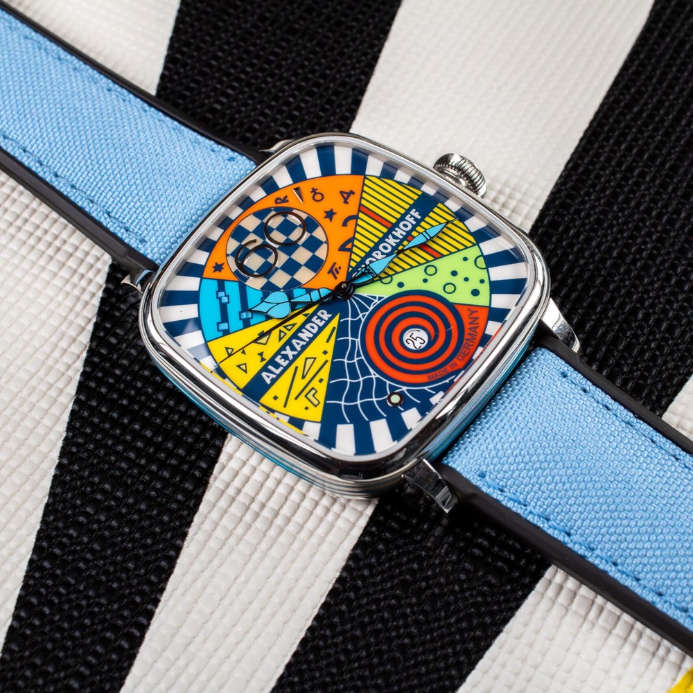 Alexander Shorokhoff Kandy Avantgarde Blue AS.KD-AVG-B - 41 x 41mm