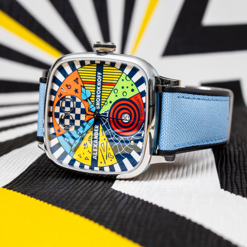 Alexander Shorokhoff Kandy Avantgarde Blue AS.KD-AVG-B - 41 x 41mm