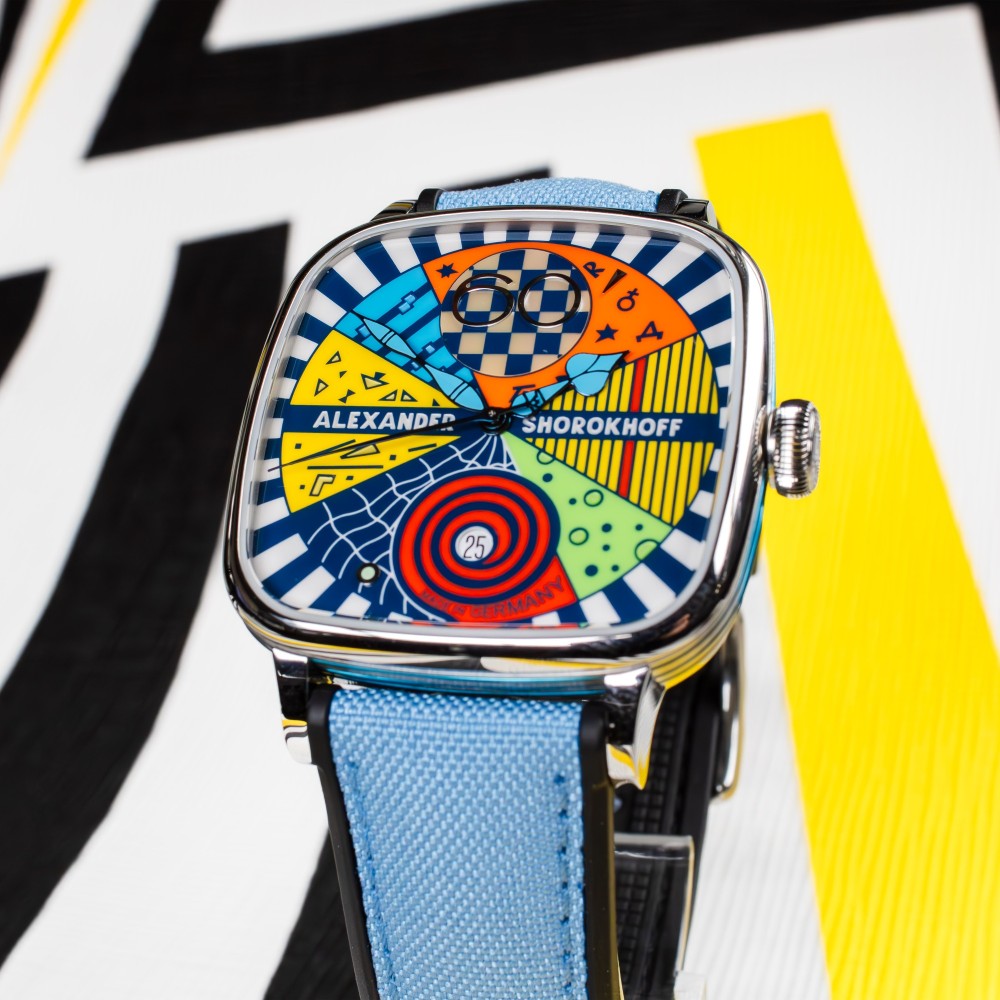 Alexander Shorokhoff Kandy Avantgarde Blue AS.KD-AVG-B - 41 x 41mm