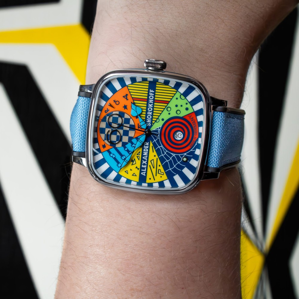 Alexander Shorokhoff Kandy Avantgarde Blue AS.KD-AVG-B - 41 x 41mm