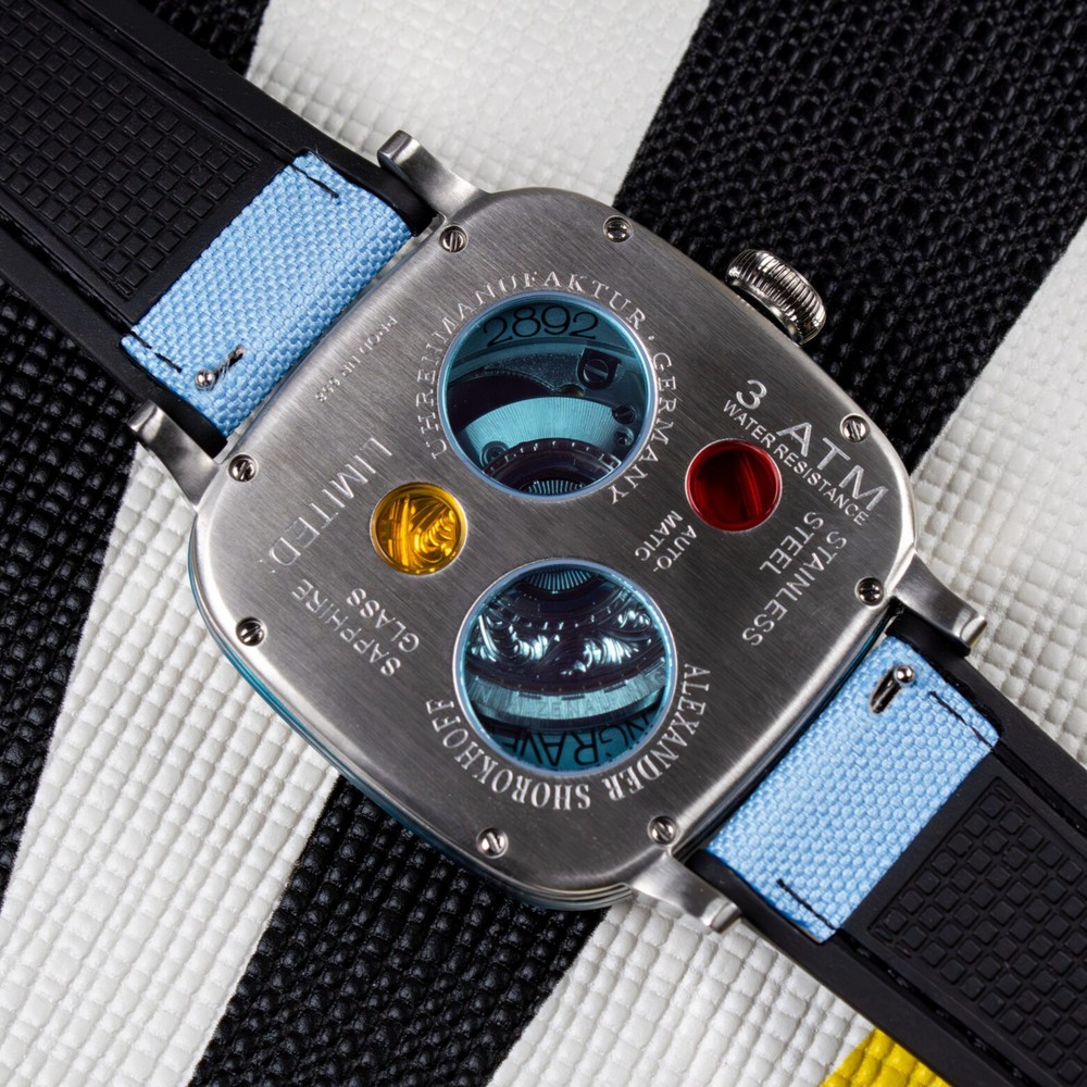 Alexander Shorokhoff Kandy Avantgarde Blue AS.KD-AVG-B - 41 x 41mm