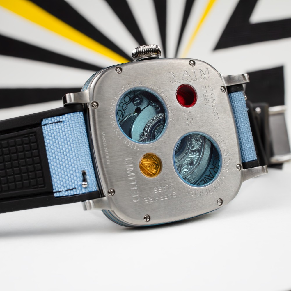 Alexander Shorokhoff Kandy Avantgarde Blue AS.KD-AVG-B - 41 x 41mm