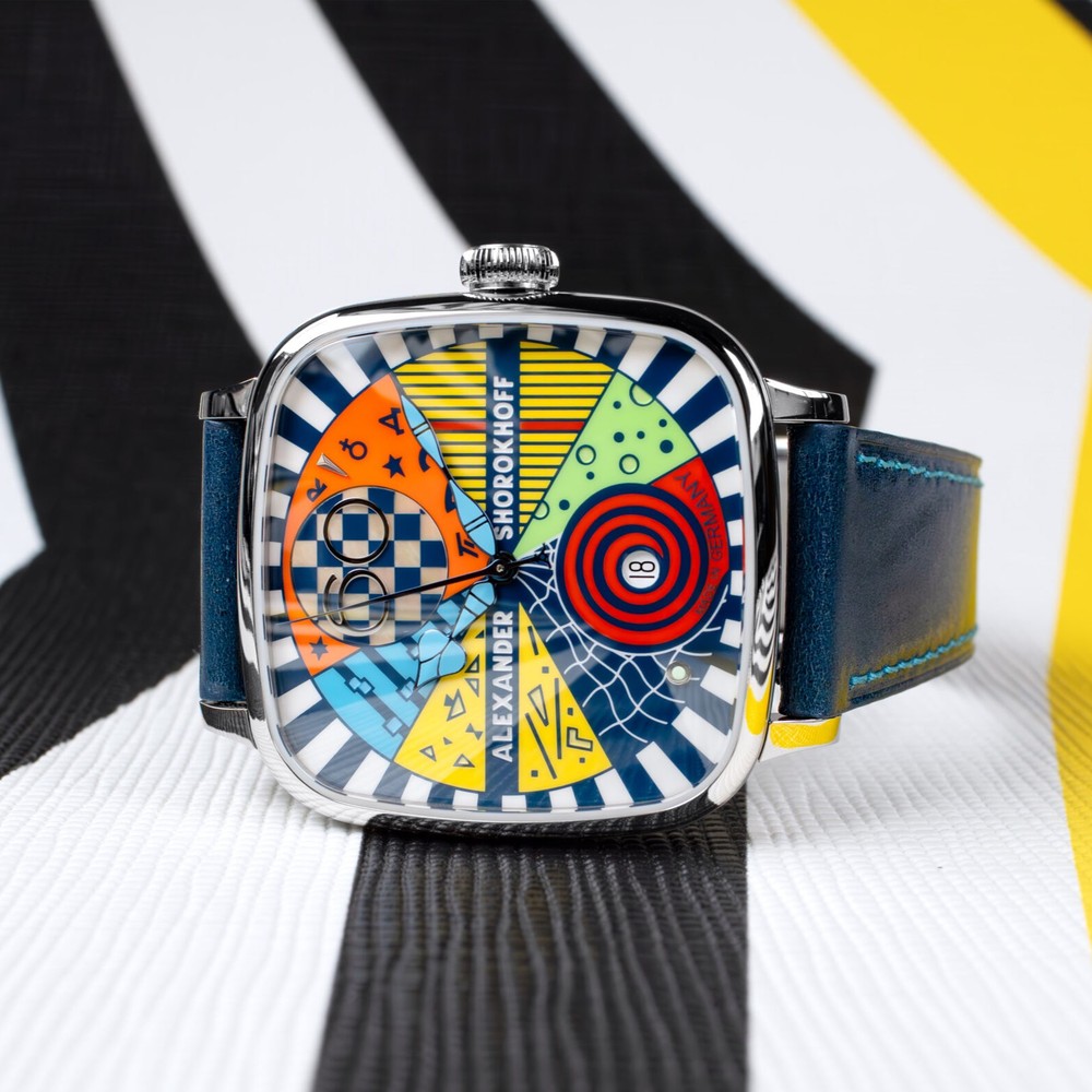 Alexander Shorokhoff Kandy Avantgarde Blue AS.KD-AVG-B - 41 x 41mm