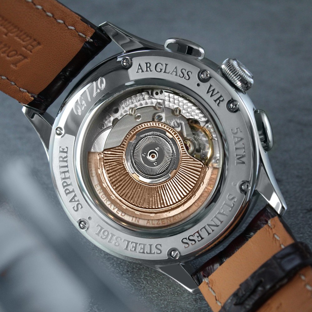 Alexander Shorokhoff Happy Second Bordeaux AS.HS-06 - 42mm