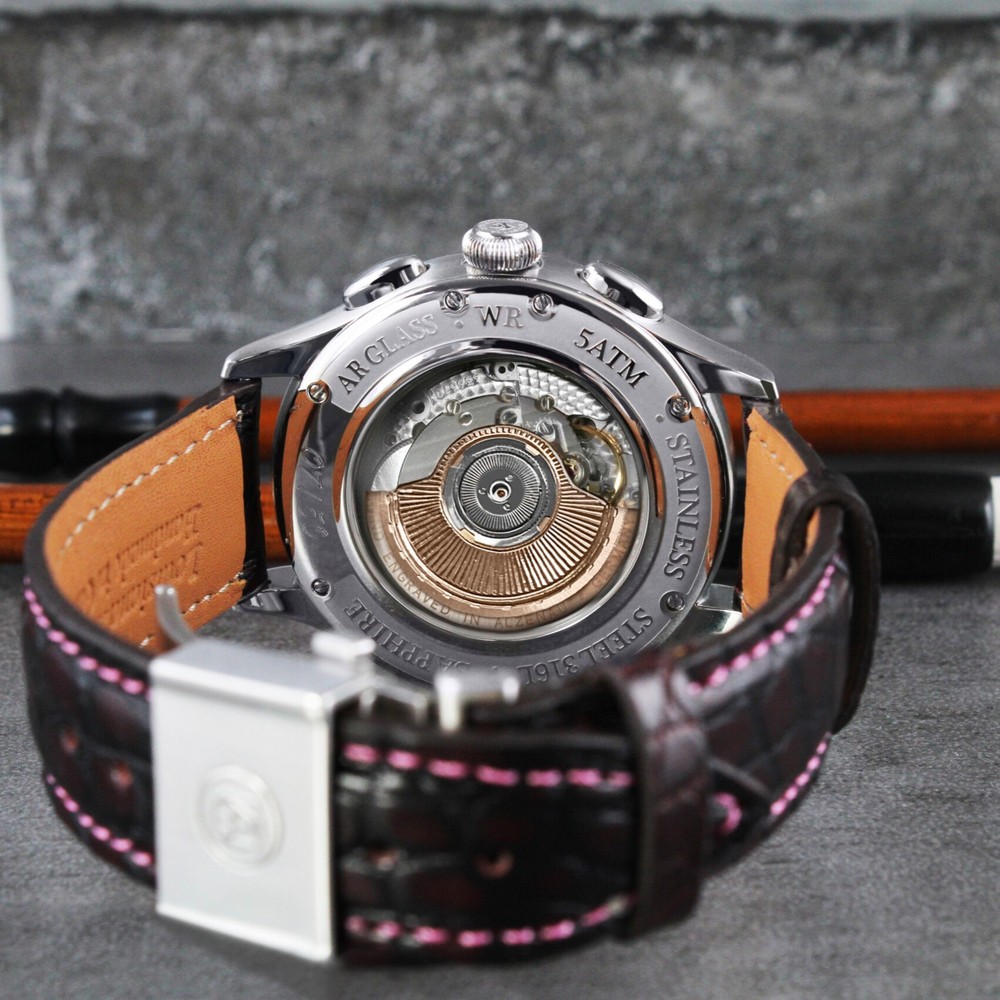 Alexander Shorokhoff Happy Second Bordeaux AS.HS-06 - 42mm