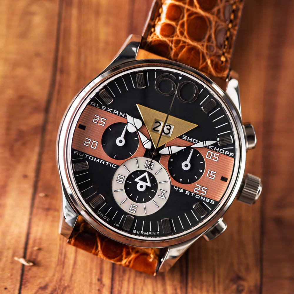Alexander Shorokhoff 24 Big Date AS.BD02-SfH5 - 43.5mm