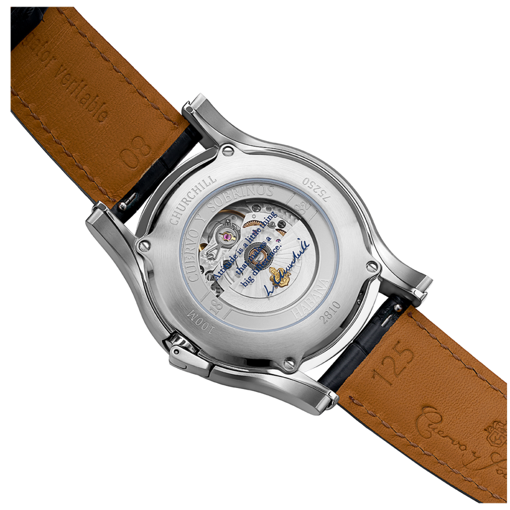 Cuervo y Sobrinos Sir Winston 2810.1SWBL - 43mm