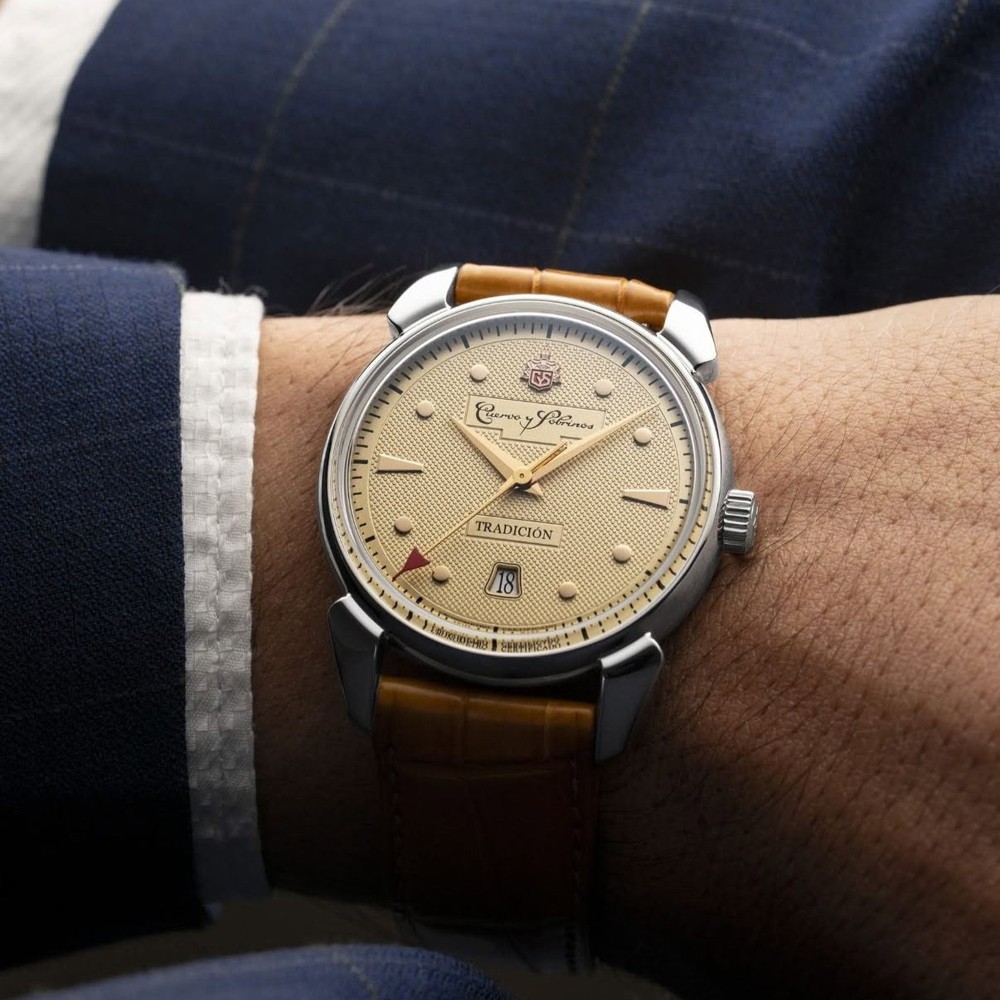 Cuervo y Sobrinos Tradición 3195.1TCH - 40mm