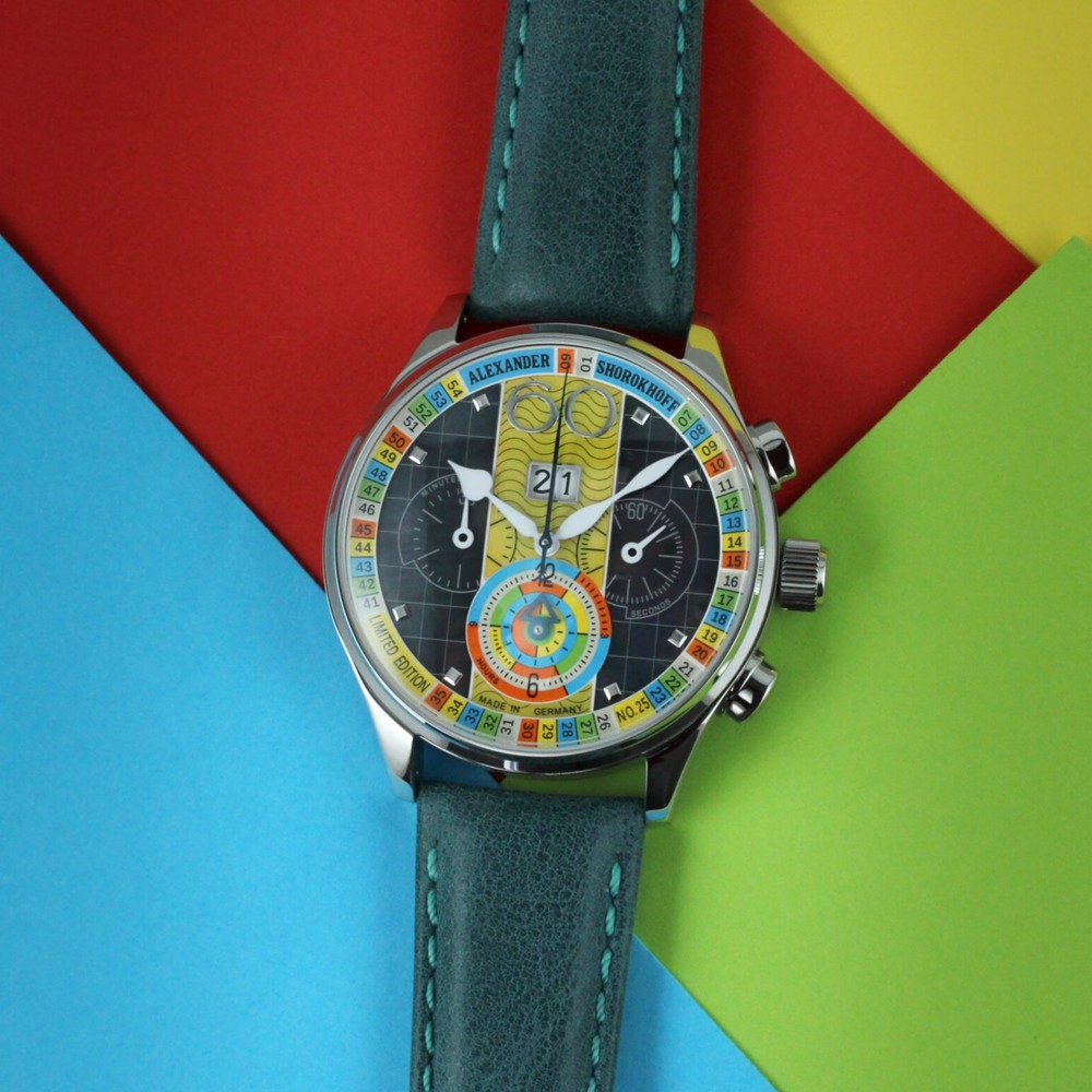 Alexander Shorokhoff Big Date MOP AS.BD01-MOP-B - 43.5mm