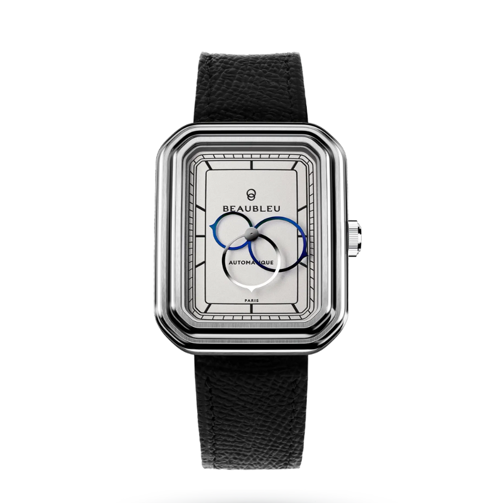 Beaubleu Ecce Figura Alba Grained Black - 30 x 39mm