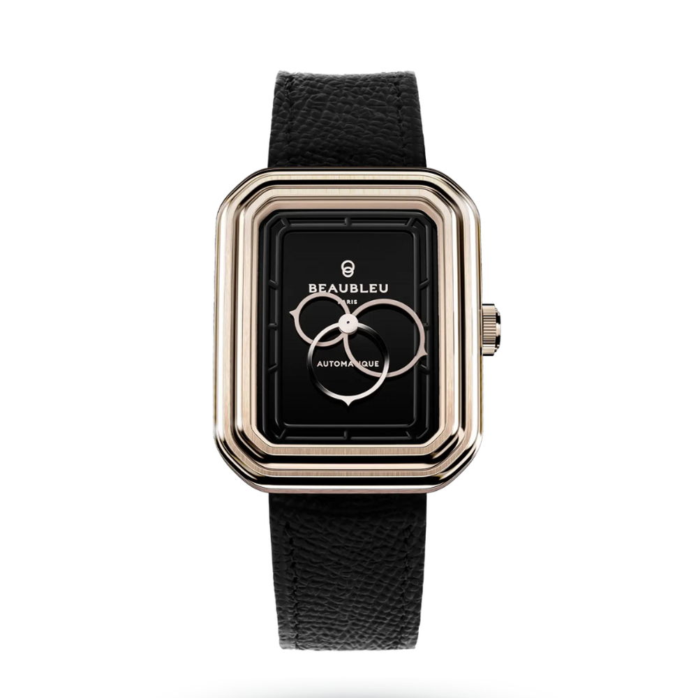 Beaubleu Ecce Figura Onyx Grained Black - 30 x 39mm
